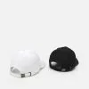 Pier One UNISEX 2 PACK - Czapka Z Daszkiem - Black/white -Pier One Sklep 01e84718db6d4f3f974666db22ae0b81