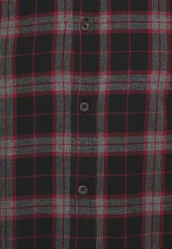 Pier One Koszula - Mottled Dark Grey / Bordeaux -Pier One Sklep 0253ff49c51f4c26ae29ed03d9991356