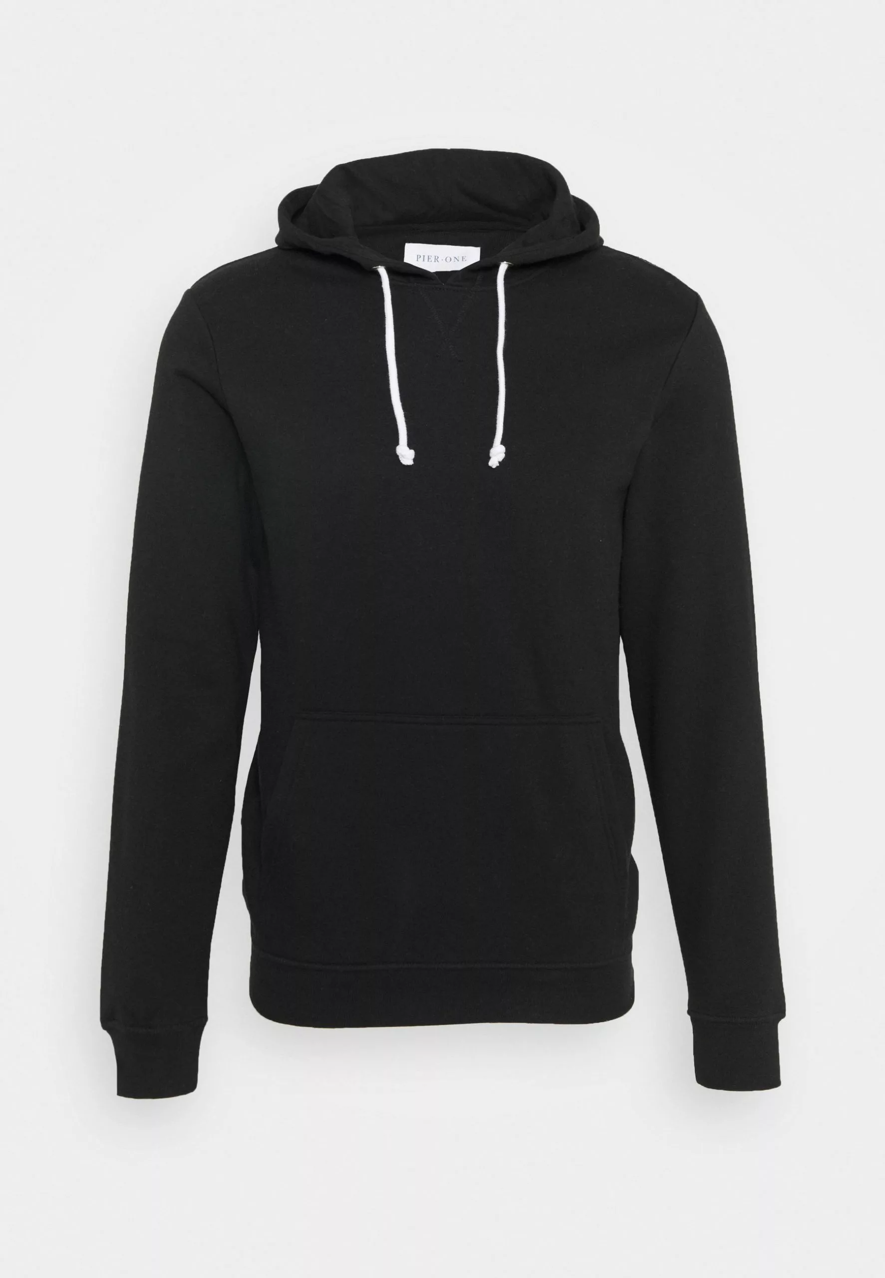 Pier One 2 PACK - Bluza Z Kapturem - Black/white 3 Pier One 2 PACK - Bluza Z Kapturem - Black/white