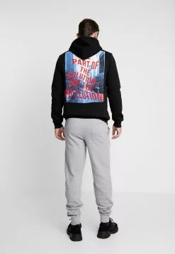 Pier One 2 PACK - Spodnie Treningowe - Black/mottled Light Gre -Pier One Sklep 082b684ed6b7492481fafd77bd2ec4d0