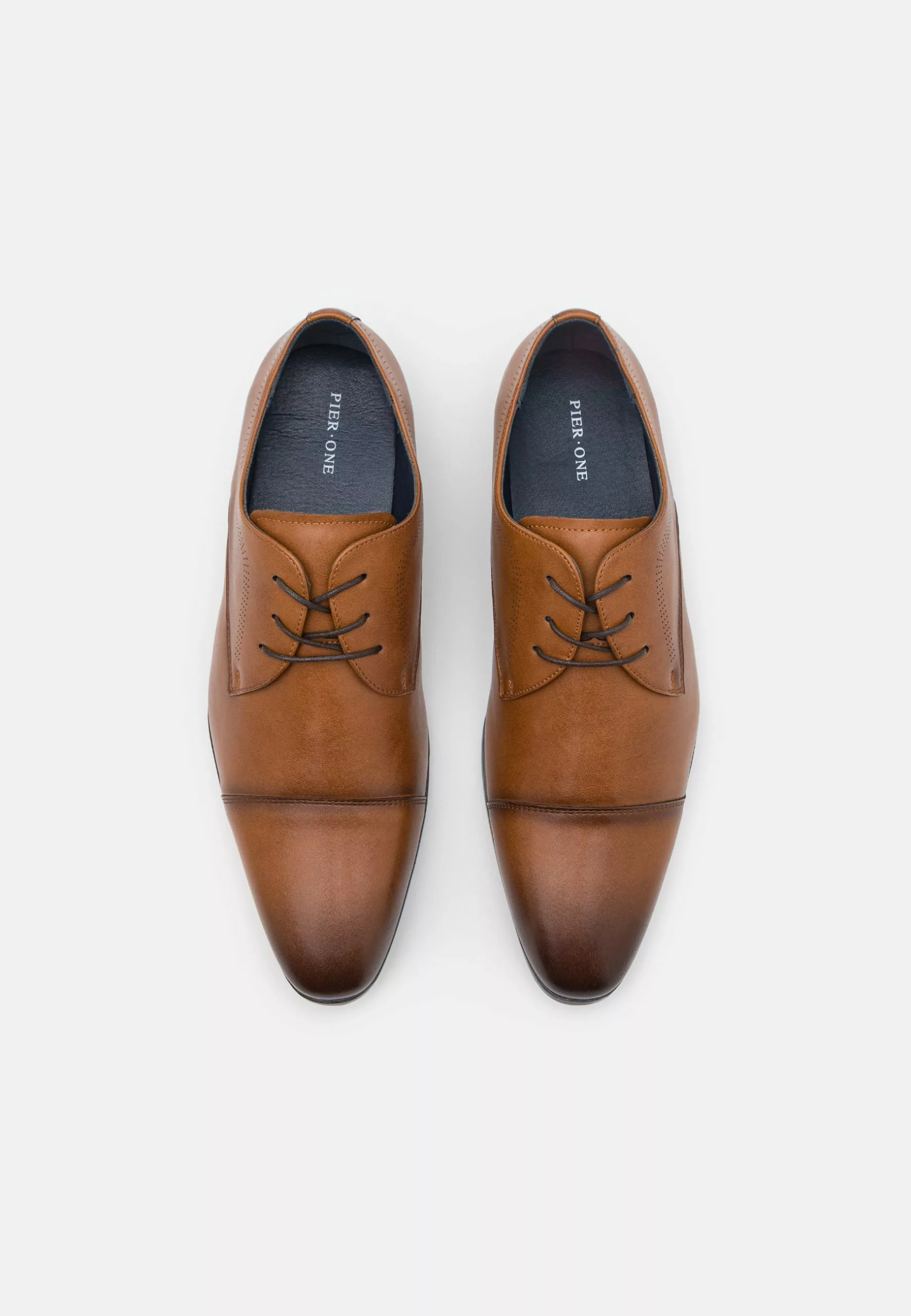 Pier One Oksfordki - Dark Brown 6 Pier One Oksfordki - Dark Brown - obrazek 4