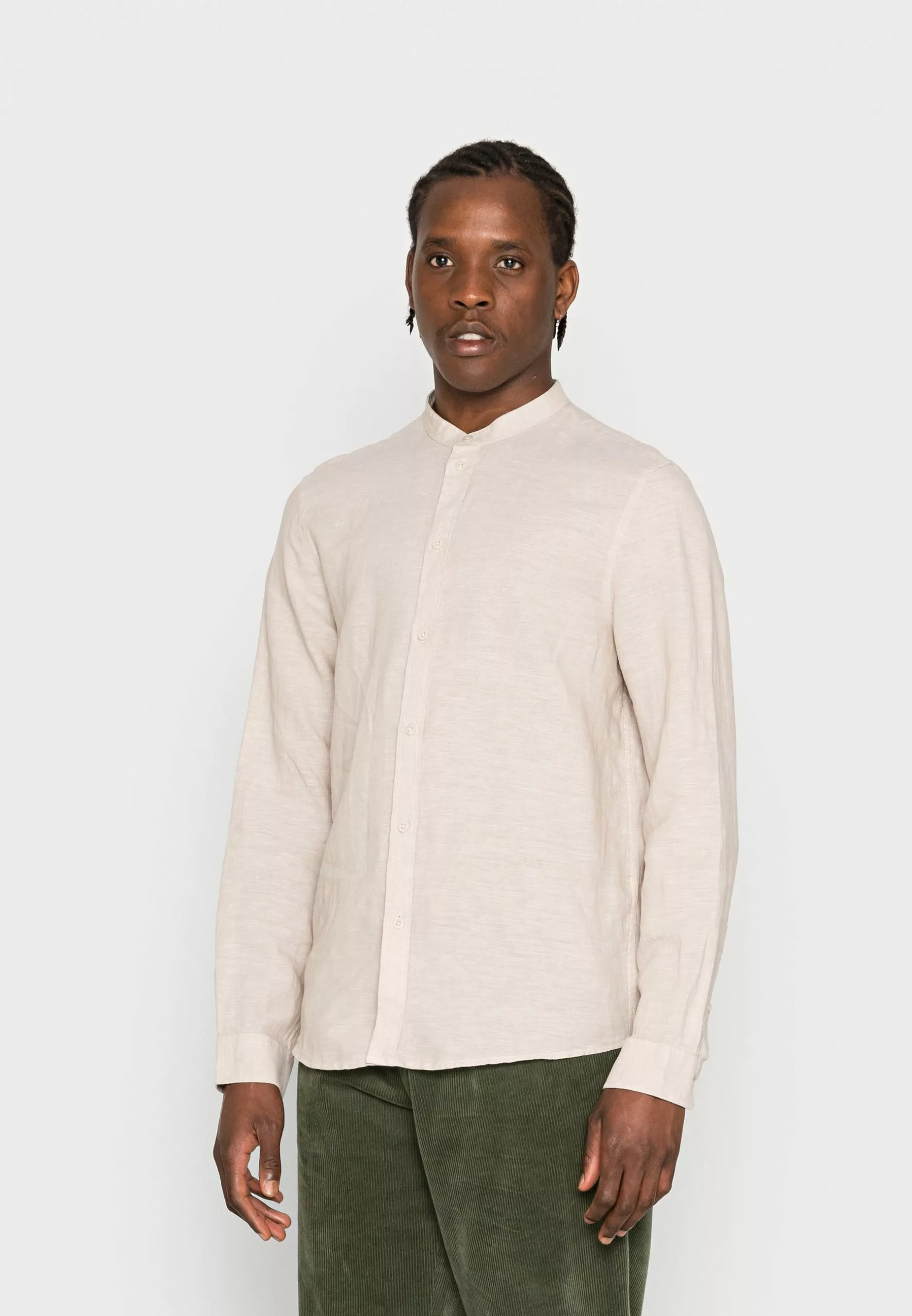 Pier One Koszula - Mottled Beige 3 Pier One Koszula - Mottled Beige