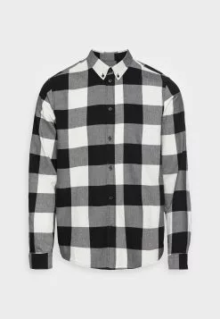 Pier One 2 PACK - Koszula - Bordeaux/black/white -Pier One Sklep 0b1f40a1c4ce4830806580f7d408cb73