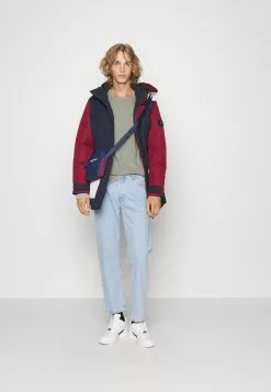 Pier One 5 PACK - Bluzka Z Długim Rękawem - Black/dark Blue/stone