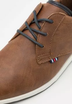 Pier One Sznurowane Obuwie Sportowe - Cognac/white -Pier One Sklep 0c2e6eb37336427d88e64335d52c7be6