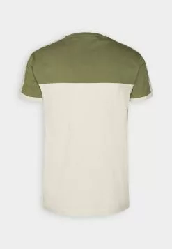 Pier One T-shirt Z Nadrukiem - Khaki/off-white -Pier One Sklep 10559b0cbe7740d59f0b28170b3f5eed