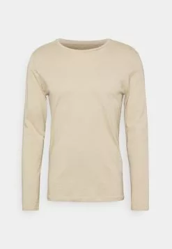 Pier One 2 PACK - Bluzka Z Długim Rękawem - Beige/black