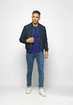 Pier One T-shirt Z Nadrukiem - Blue -Pier One Sklep 20bff4516c124cc08001c8b32a37847e