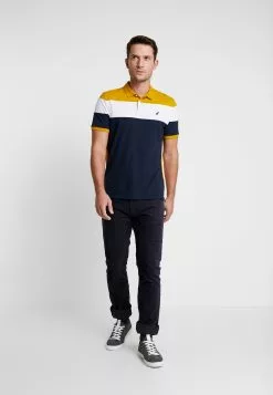 Pier One Koszulka Polo - Dark Blue/mustard -Pier One Sklep 24d0ec1cd7d943558e074b6a40e20388