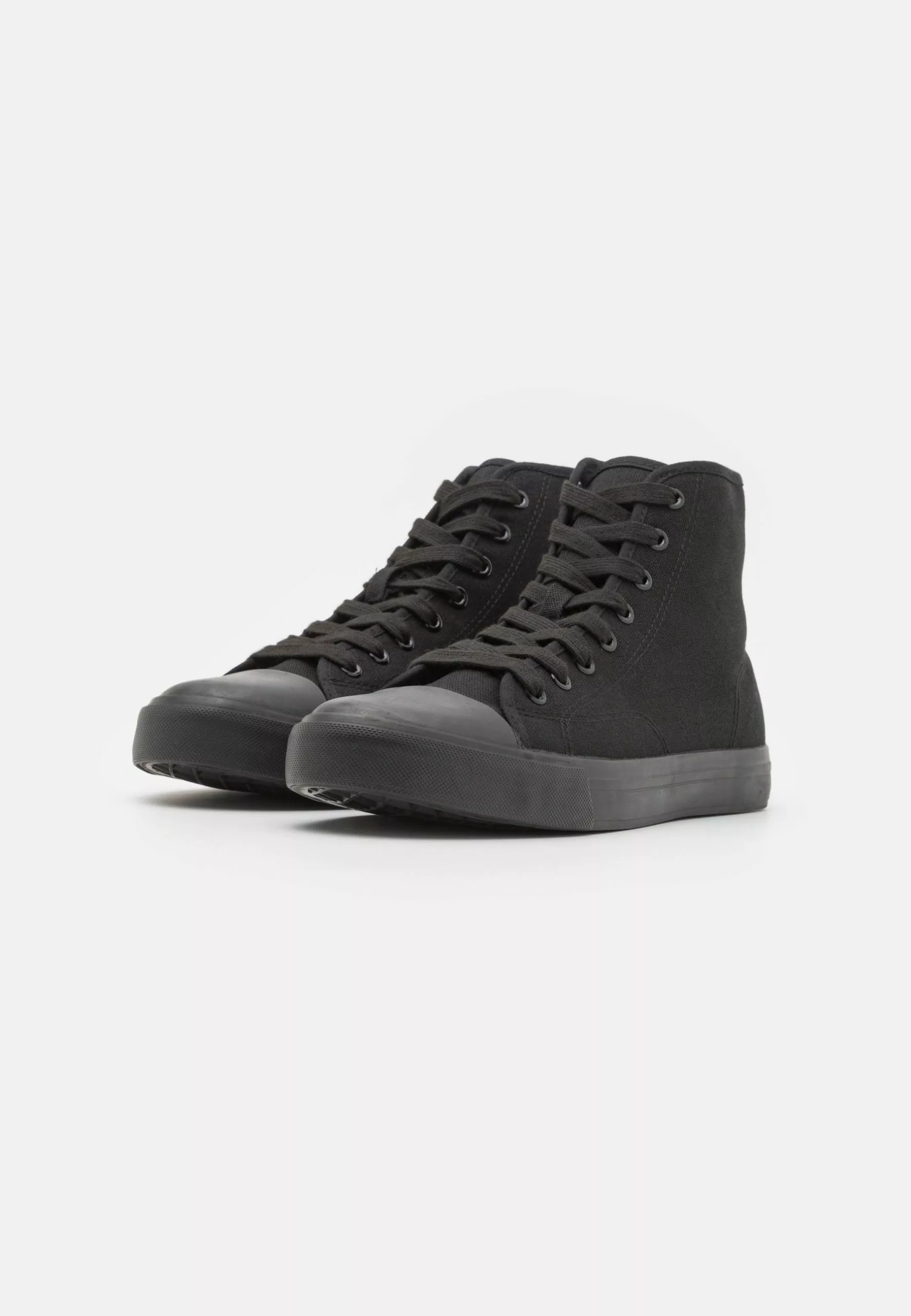 Pier One UNISEX - Sneakersy Wysokie - Black 4 Pier One UNISEX - Sneakersy Wysokie - Black - obrazek 2