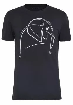 Pier One T-shirt Z Nadrukiem - Black -Pier One Sklep 27d21b6dfe9f42e6954bb1748a72b838