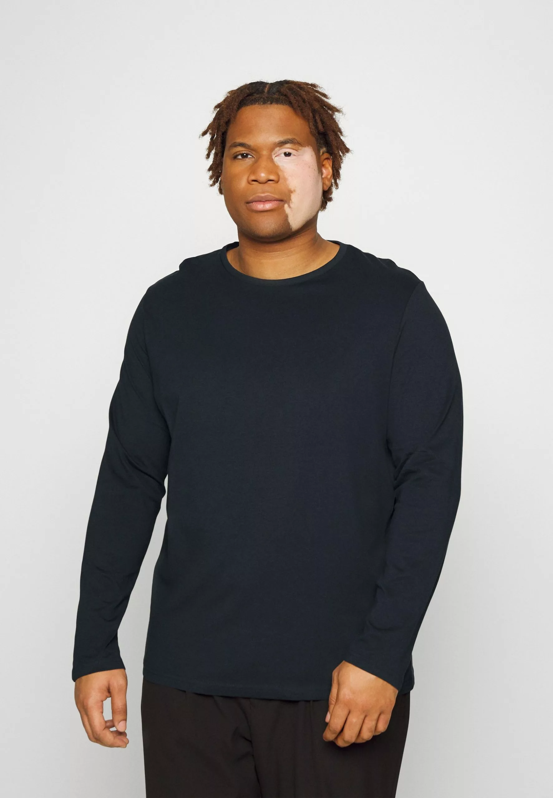 Pier One 2 PACK - Bluzka Z Długim Rękawem - Dark Green/dark Blue 6 Pier One 2 PACK - Bluzka Z Długim Rękawem - Dark Green/dark Blue - obrazek 4