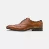 Pier One LEATHER - Eleganckie Buty - Cognac