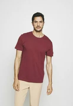 Pier One 5 PACK - T-shirt Basic - White/black/bordeaux -Pier One Sklep 2fc714c658264236bc60bc890a8bf788