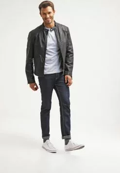 Pier One T-shirt Basic - Light Grey Melange -Pier One Sklep 33529c52bf4a46a88b599b483c2289b8