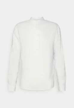 Pier One LINEN COTTON MIX 2 PACK - Koszula - White/black