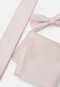 Pier One SET - Krawat - Light Pink -Pier One Sklep 38cf9bf6cce74df0ad204ba662bebed1