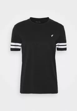 Pier One T-shirt Z Nadrukiem - Black -Pier One Sklep 39d8f5e3e4454d82bd9f4ba2384fa1b9