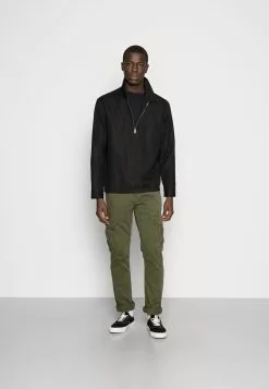 Pier One 2 PACK - Bluzka Z Długim Rękawem - Black