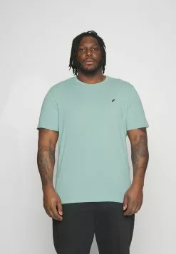 Pier One 5 PACK - T-shirt Basic - Dark Green/beige/light Blue -Pier One Sklep 3f6494368a9744978fbf48ab5a067dae