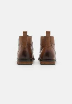 Pier One LEATHER - Botki Sznurowane - Cognac -Pier One Sklep 3f8a750305bf4f36928deb47e77a5c7b