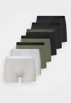 Pier One 7 PACK - Panty - Black/grey/khaki -Pier One Sklep 3ffb5a700e954e5fa9288f1762911e9b