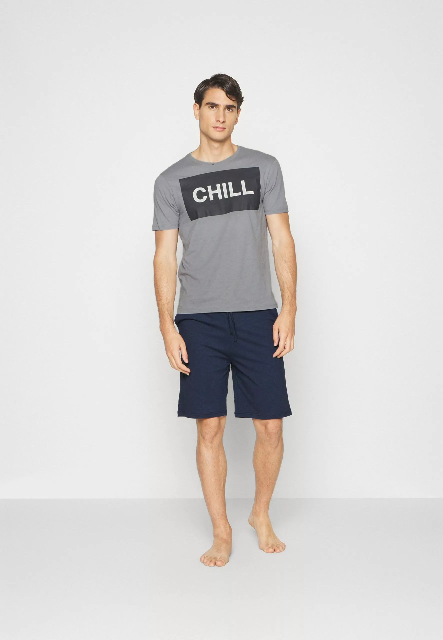 Pier One Piżama - Dark Blue/grey 4 Pier One Piżama - Dark Blue/grey - obrazek 2