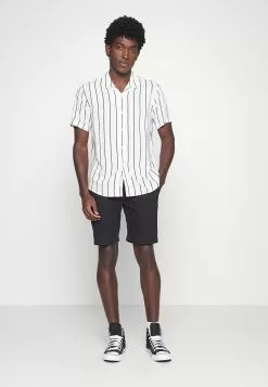 Pier One 2 PACK - Koszula - Black/white -Pier One Sklep 43bf8d5300d84d19aab3f62f08ed036f