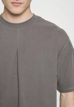 Pier One T-shirt Basic - Dark Grey -Pier One Sklep 4668e52b784f474bbd500bf53439087f