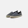 Pier One UNISEX - Espadryle - Dark Grey
