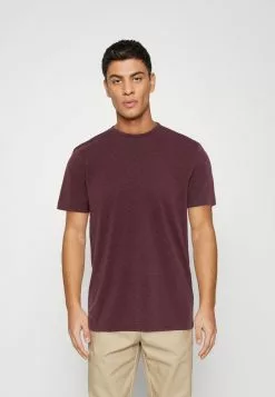 Pier One 7 PACK - T-shirt Basic - Blue/mottled Bordeaux/white -Pier One Sklep 4a8b7c59da094e668883e9f6ee9f1a94