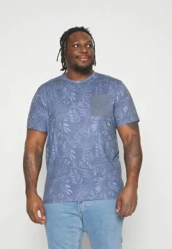 Pier One T-shirt Z Nadrukiem - Dark Blue