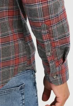 Pier One Koszula - Grey/coral -Pier One Sklep 551953d0ad2d49119280dd58cb3b0bb3