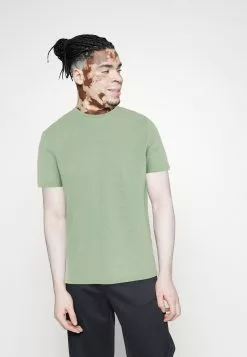 Pier One 7 PACK - T-shirt Basic - White/yellow/lilac -Pier One Sklep 56c30a29de7145ecb570519538b9bcc3