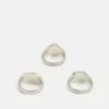 Pier One 3 PACK - Pierścionek - Silver-coloured -Pier One Sklep 5813fc154eb941d3932af16c38bbbb64