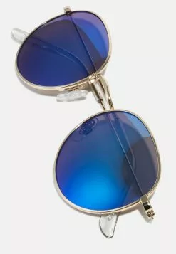 Pier One UNISEX - Okulary Przeciwsłoneczne - Gold-coloured/blue -Pier One Sklep 58667f5b91e7429a83a0090b1de6725c