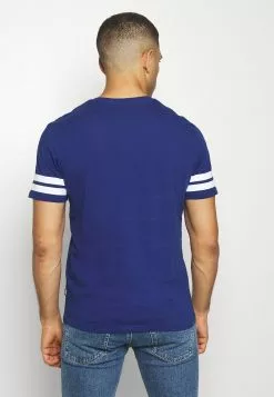 Pier One T-shirt Z Nadrukiem - Blue -Pier One Sklep 5f00f94ba16148aca44298ea339584a7