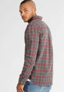 Pier One Koszula - Grey/coral -Pier One Sklep 62192d2e542d4a69a08273483006118b