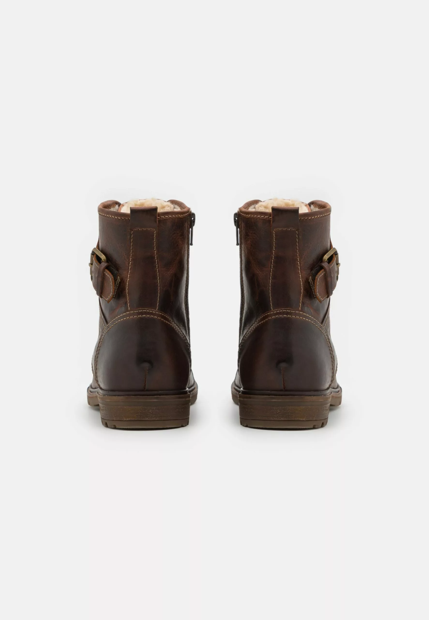 Pier One LEATHER - Botki Sznurowane - Brown 4 Pier One LEATHER - Botki Sznurowane - Brown - obrazek 2