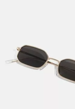 Pier One UNISEX - Okulary Przeciwsłoneczne - Gold-coloured/black -Pier One Sklep 6996fc9402234b28a7ee33a08be4f50a