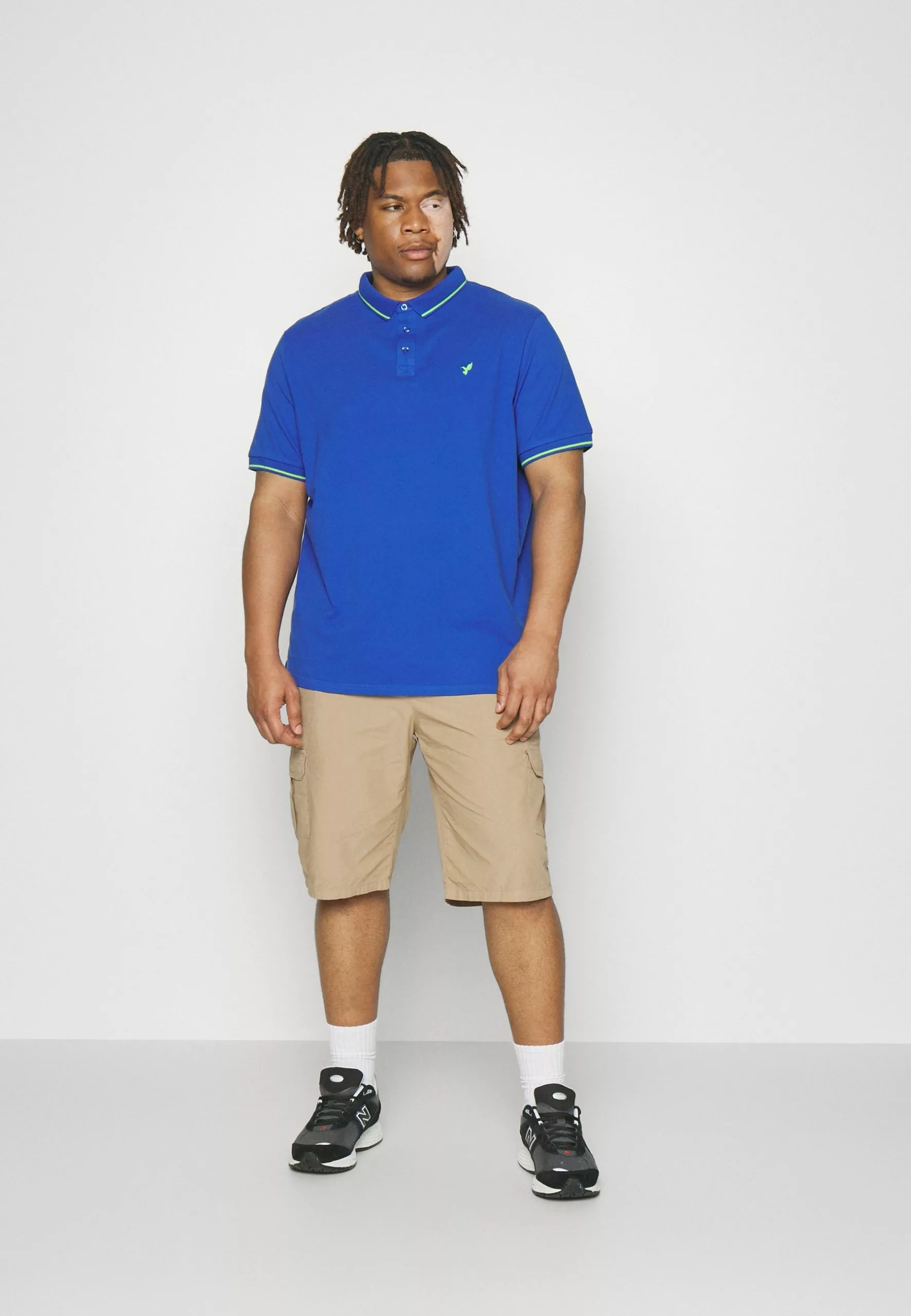 Pier One TIPPING BIRDY - Koszulka Polo - Blue 4 Pier One TIPPING BIRDY - Koszulka Polo - Blue - obrazek 2