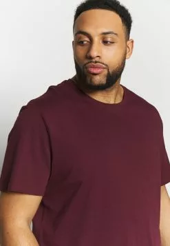 Pier One 2 PACK - T-shirt Basic - Dark Blue/bordeaux -Pier One Sklep 75b9cd712cb74ea5b97c41eb3b6bede8