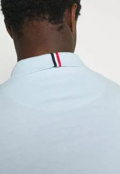 Pier One TRICOLORE TRIM POLO - Koszulka Polo - Light Blue -Pier One Sklep 77000455c63a4cc1bb84bb420abd4795