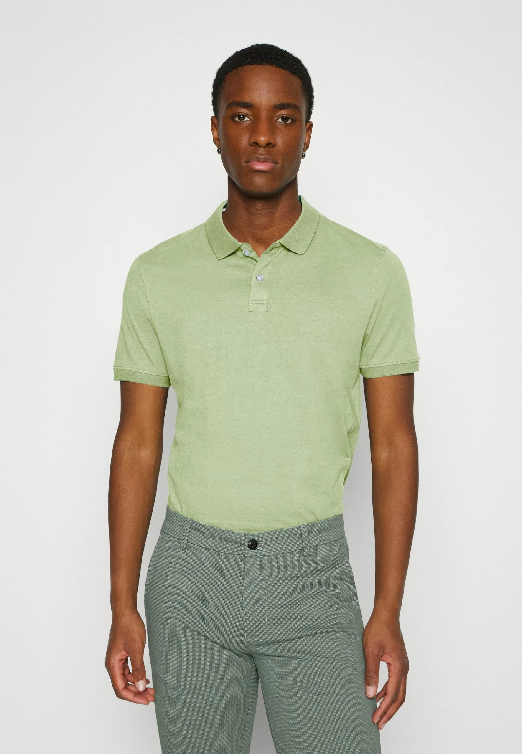 Pier One Koszulka Polo - Light Green 3 Pier One Koszulka Polo - Light Green