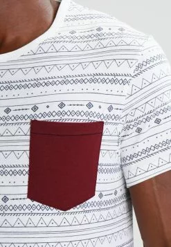 Pier One T-shirt Z Nadrukiem - White -Pier One Sklep 7c7f1668c55f4b72b9d76fc2a14d4e66