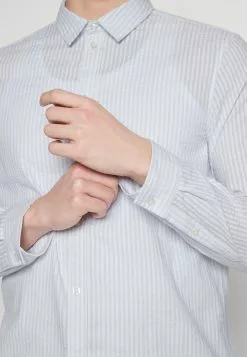 Pier One Koszula - White/light Blue -Pier One Sklep 7db8d1883bbd4a878f5fffbc50a8b01e