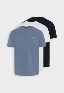 Pier One 3 PACK - T-shirt Basic - White/dark Blue/blue 15 Pier One 3 PACK - T-shirt Basic - White/dark Blue/blue -Pier One Sklep 8188735d5da04a0e90815cda0be953a7