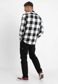 Pier One Koszula - Black/white -Pier One Sklep 88729ac151054104a13d0f7d0006eb97