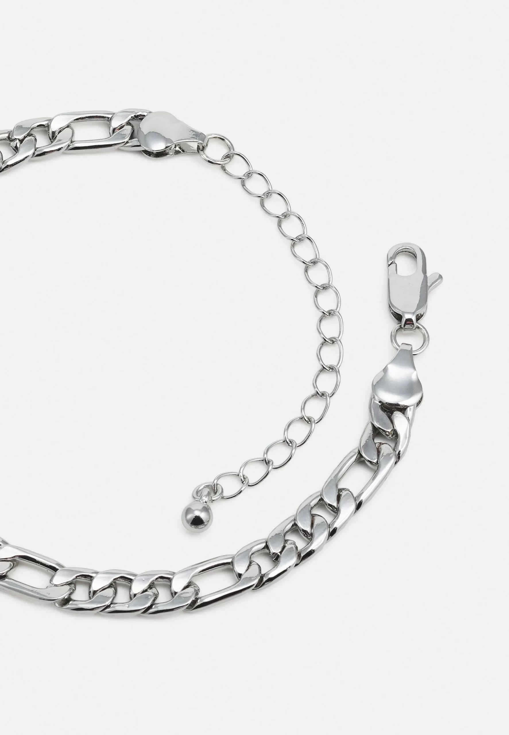 Pier One 3 PACK - Bransoletka - Silver-coloured 3 Pier One 3 PACK - Bransoletka - Silver-coloured