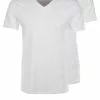 Pier One 2 PACK - T-shirt Basic - White 1 Pier One 2 PACK - T-shirt Basic - White -Pier One Sklep 90cafece5651477aa6c7695a68f429a4